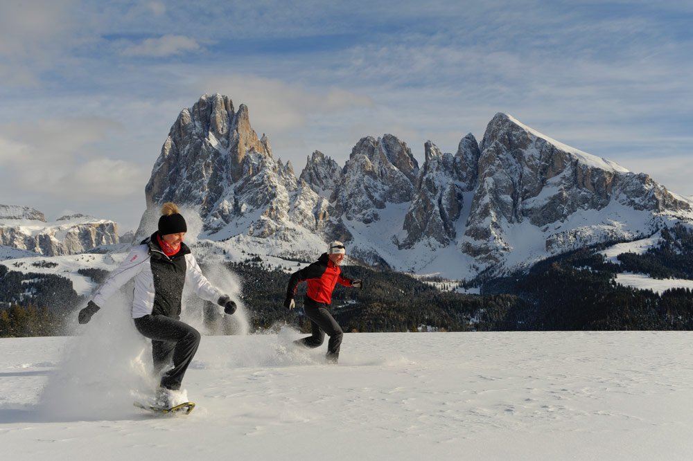 Romantic winter holiday in South Tyrol